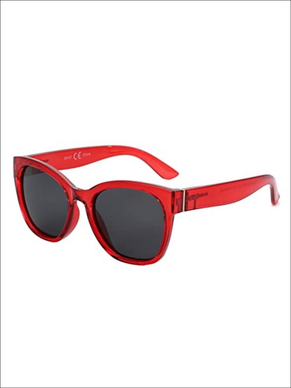 Cat Eye Polarized Sunglasses UV400 Oversized Retro Full-Frame Women